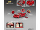 Pagani Utopia Red Metallic with Red Carbon Top 1/64 Diecast Model Car CM Model CM64-UTOPIA-ICHEMO