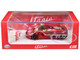 Pagani Utopia Red Metallic with Red Carbon Top 1/64 Diecast Model Car CM Model CM64-UTOPIA-ICHEMO