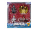 Set of 4 Diecast Figures Godzilla Franchise Metalfigs Series Jada 36699