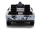 DMC DeLorean Time Machine Brushed Metal Frost Version Back to the Future 1985 Movie 40th Anniversary Special Packaging Hollywood Rides Series 1/32 Diecast Model Car Jada 36848