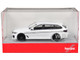 BMW Alpina B5 Touring White 1/87 (HO) Plastic Model Car Herpa 421072W