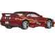 Nissan 240SX S14 RHD Right Hand Drive Maroon with Graphics The Fast and the Furious 2001 Movie Fast & Furious Series Diecast Model Car Hot Wheels JBL99