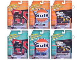 Muscle Cars USA 2025 Release 2 Set of 6 pieces 1/64 Diecast Model Cars Johnny Lightning JLMC038