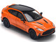 Aston Martin DBX 707 Cosmos Orange Metallic with Black Top 1/64 Diecast Model Car Pop Race PR640148