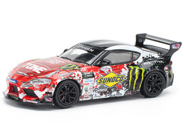 Toyota Pandem GR Supra RHD Right Hand Drive Daigo Saito D1 Grand Prix 2024 1/64 Diecast Model Car Pop Race PR640180