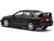 Mitsubishi Lancer Evolution IV RHD Right Hand Drive Pyrenees Black Pearl 1/64 Diecast Model Car Pop Race PR640227