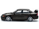 Mitsubishi Lancer Evolution IV RHD Right Hand Drive Pyrenees Black Pearl 1/64 Diecast Model Car Pop Race PR640227