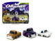 Kustoms Series 4 Chevrolet Triple Pack Set of 3 Cars Diecast Model Cars CarTuned 541974-XX1