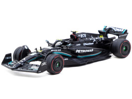 Mercedes AMG F1 W14 E Performance #44 Lewis Hamilton Pole Position Formula One F1 Hungarian GP 2023 Global64 Series 1/64 Diecast Model Car Tarmac Works T64G-F064-LH1