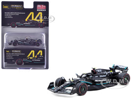 Mercedes AMG F1 W14 E Performance #44 Lewis Hamilton Pole Position Formula One F1 Hungarian GP 2023 Global64 Series 1/64 Diecast Model Car Tarmac Works T64G-F064-LH1