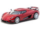Koenigsegg Regera Red Metallic Global64 Series 1/64 Diecast Model Tarmac Works T64G-TL017-RE