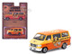Dodge Van Ohige no Pon Orange Two Tone Global64 Series 1/64 Diecast Model Tarmac Works T64G-TL032-ONP