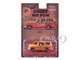 Dodge Van Ohige no Pon Orange Two Tone Global64 Series 1/64 Diecast Model Tarmac Works T64G-TL032-ONP