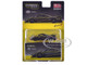 Pagani Huayra R Matt Black with Silver Accents and Yellow Stripes Global64 Series 1/64 Diecast Model Tarmac Works T64G-TL035-MBS