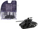 M4 Sherman 76 Long Barrell Tank Black Camouflage Black Bandit Series 30 1/64 Diecast Model Car Greenlight 28170D M4 Sherman 76 Long Barrell Tank Black Camouflage Black Bandit Series 30 1/64 Diecast Model Car Greenlight 28170D