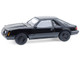 1979 Ford Mustang Fastback Black Black Bandit Series 30 1/64 Diecast Model Car Greenlight 28170F