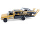 1985 Dodge Ram D350 Ramp Truck and 1965 Dodge Coronet Hotton Speed Shop Brown and Black H D Trucks Series 26 1/64 Diecast Model Cars Greenlight 33260A