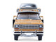 1985 Dodge Ram D350 Ramp Truck and 1965 Dodge Coronet Hotton Speed Shop Brown and Black H D Trucks Series 26 1/64 Diecast Model Cars Greenlight 33260A