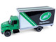 2013 International Durastar Box Van Turtle Wax Green H D Trucks Series 26 1/64 Diecast Model Car Greenlight 33260B
