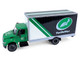 2013 International Durastar Box Van Turtle Wax Green H D Trucks Series 26 1/64 Diecast Model Car Greenlight 33260B