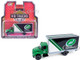 2013 International Durastar Box Van Turtle Wax Green H D Trucks Series 26 1/64 Diecast Model Car Greenlight 33260B