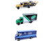H D Trucks Series 26 Set of 3 pieces 1/64 Diecast Models Greenlight 33260-A-B-C