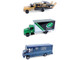 H D Trucks Series 26 Set of 3 pieces 1/64 Diecast Models Greenlight 33260-A-B-C