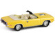 1970 Plymouth Cuda Convertible Yellow Barrett Jackson Series 15 1/64 Diecast Model Car Greenlight 37320E