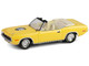 1970 Plymouth Cuda Convertible Yellow Barrett Jackson Series 15 1/64 Diecast Model Car Greenlight 37320E