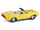 1970 Plymouth Cuda Convertible Yellow Barrett Jackson Series 15 1/64 Diecast Model Car Greenlight 37320E