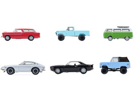 Barrett Jackson Series 16 Set of 6 Cars 1/64 Diecast Model Cars Greenlight 37330SET