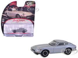 1970 Datsun 240Z Silver Metallic Barrett Jackson Series 16 1/64 Diecast Model Car Greenlight 37330D