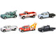 Dually Drivers Series 16 Set of 6 Trucks 1/64 Diecast Model Car Greenlight 46160SET