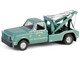 1967 Chevrolet C 30 Dually Wrecker Tow Truck Holley Speed Shop Green Dually Drivers Series 16 1/64 Diecast Model Car Greenlight 46160A