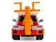 2022 Ram 3500 Dually Wrecker Tow Truck Ignition Towing Co Red and Orange Dually Drivers Series 16 1/64 Diecast Model Car Greenlight 46160E