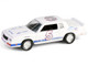 1983 Chevrolet Monte Carlo #5 Hendrick Motorsports First Test Car Tribute White with Blue Stripes and Interior Hobby Exclusive Series 1/64 Diecast Model Car Greenlight GL30520