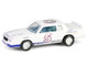 1983 Chevrolet Monte Carlo #5 Hendrick Motorsports First Test Car Tribute White with Blue Stripes and Interior Hobby Exclusive Series 1/64 Diecast Model Car Greenlight GL30520