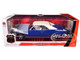 1966 Pontiac GTO Barrier Blue with White Top and Interior 1/18 Diecast Model Car Highway 61 HWY-18047