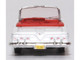1961 Chevrolet Impala Convertible Ermine White with Roman Red Interior 1/87 (HO) Scale Diecast Model Car Oxford Diecast 87CI61003