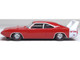 1969 Dodge Charger Daytona Red with White Stripe 1/87 (HO) Scale Diecast Model Car Oxford Diecast 87DD69005