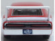 1969 Dodge Charger Daytona Red with White Stripe 1/87 (HO) Scale Diecast Model Car Oxford Diecast 87DD69005