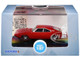 1969 Dodge Charger Daytona Red with White Stripe 1/87 (HO) Scale Diecast Model Car Oxford Diecast 87DD69005