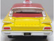 1960 Ford Fairlane Sedan NYC Taxi Yellow with Red Top and Interior 1/87 (HO) Scale Diecast Model Car Oxford Diecast 87FF60003