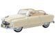 1950 Nash Rambler Custom Landau Convertible Open Champagne Ivory 1/87 (HO) Scale Diecast Model Car Oxford Diecast 87NR50002