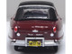1950 Nash Rambler Custom Landau Convertible Closed Sunset Maroon with Black Top 1/87 (HO) Scale Diecast Model Car Oxford Diecast 87NR50003