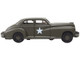 1942 Packard Clipper Touring Sedan US Army Staff Car Olive Drab 1/87 (HO) Scale Diecast Model Car Oxford Diecast 87PC42002