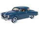 1950 Studebaker Champion Starlight Coupe Aqua Green 1/87 (HO) Scale Diecast Model Car Oxford Diecast 87SC50002