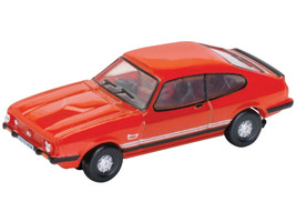 Ford Capri Mk3 RHD Right Hand Drive Sebring Red 1/148 (N) Scale Diecast Model Car Oxford Diecast NCAP004