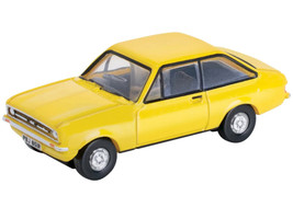 Ford Escort Mk2 RHD Right Hand Drive Signal Yellow 1/148 (N) Scale Diecast Model Car Oxford Diecast NESC002
