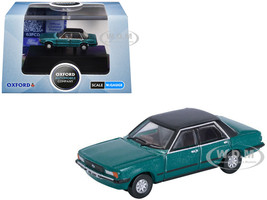 Ford Cortina Mk5 RHD Right Hand Drive Cosmos Blue Metallic with Black Top 1/148 (N) Scale Diecast Model Car Oxford Diecast NFC5002